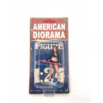 American Diorama AD-77485 Team Pink - Umbrella Girl I