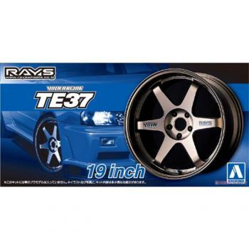 Aoshima 05390 19 Inch TE37 Wheels
