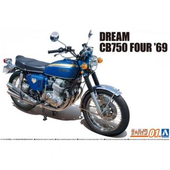 Aoshima 05691 Honda Dream CB750 Four 1969