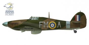 Arma Hobby 40004 Hurricane Mk IIc
