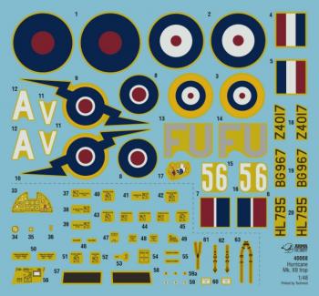 Arma Hobby 40008 Hurricane Mk IIb Trop