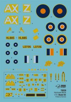 Arma Hobby 70037 Hurricane Mk IIc trop