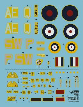 Arma Hobby 70043 Hurricane Mk II b