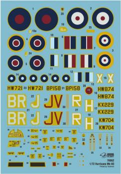 Arma Hobby 70062 Hurricane Mk II D