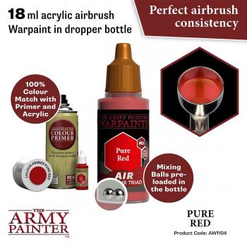 Army Painter AW1104 Warpaints Air - Pure Red