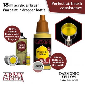 Army Painter AW1107 Warpaints Air - Daemonic Yellow