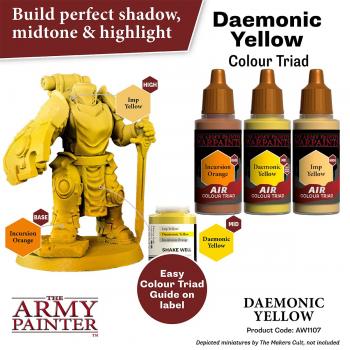 Army Painter AW1107 Warpaints Air - Daemonic Yellow