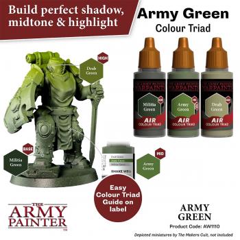 Army Painter AW1110 Warpaints Air - Army Green