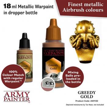 Army Painter AW1132 Warpaints Air - Greedy Gold