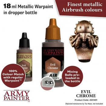 Army Painter AW1491 Warpaints Air - Evil Chrome