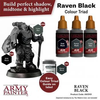 Army Painter AW3101 Warpaints Air - Raven Black