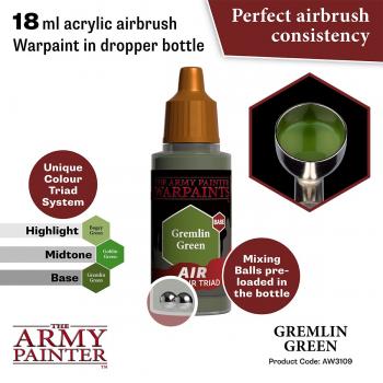 Army Painter AW3109 Warpaints Air - Gremlin Green