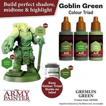 Army Painter AW3109 Warpaints Air - Gremlin Green