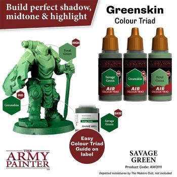 Army Painter AW3111 Warpaints Air - Savage Green