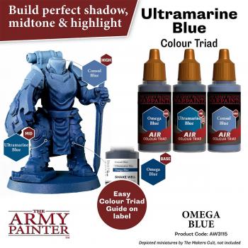 Army Painter AW3115 Warpaints Air - Omega Blue