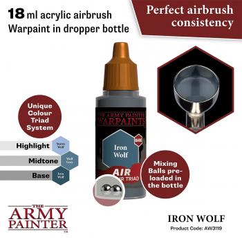 Army Painter AW3119 Warpaints Air - Iron Wolf