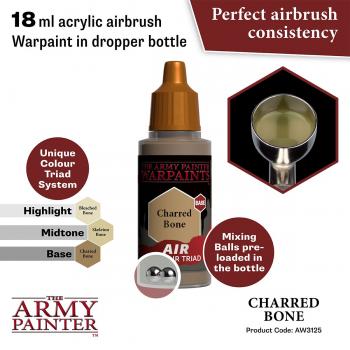 Army Painter AW3125 Warpaints Air - Charred Bone