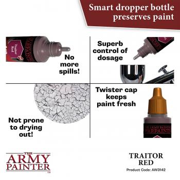 Army Painter AW3142 Warpaints Air - Traitor Red