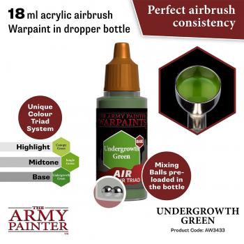 Army Painter AW3433 Warpaints Air - Undergrowth Green