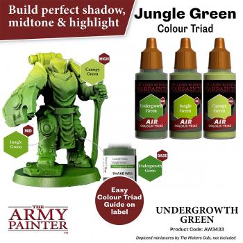 Army Painter AW3433 Warpaints Air - Undergrowth Green