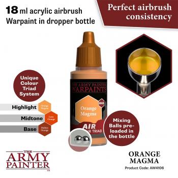 Army Painter AW4106 Warpaints Air - Orange Magma