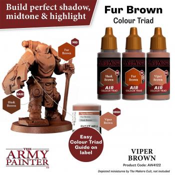 Army Painter AW4122 Warpaints Air - Viper Brown