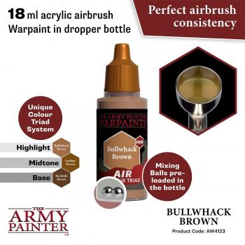 Army Painter AW4123 Warpaints Air - Bullwhack Brown