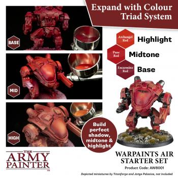 Army Painter AW8001 Warpaints Air Starter Set