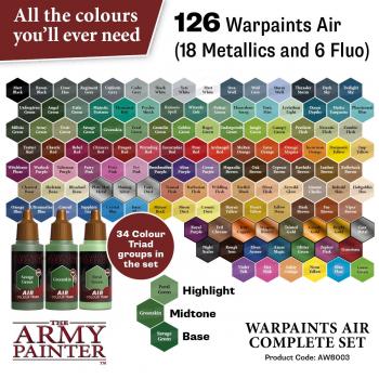 Army Painter AW8003 Warpaints Air Complete Set