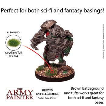 Army Painter BF4111 Basing: Brown Battleground