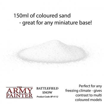 Army Painter BF4112 Basing: Snow