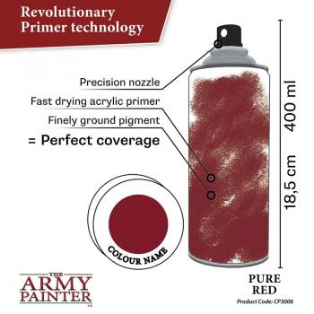 Army Painter CP3006 Colour Primer - Pure Red