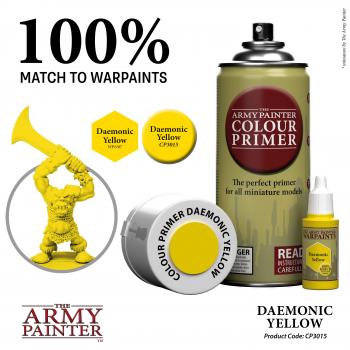Army Painter CP3015 Colour Primer - Daemonic Yellow