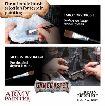 Army Painter GM4006 Terrain Brush Kit