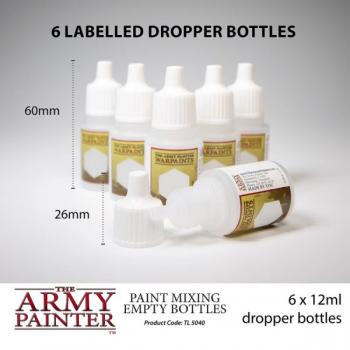 Army Painter TL5040 Paint Mixing Empty Bottles