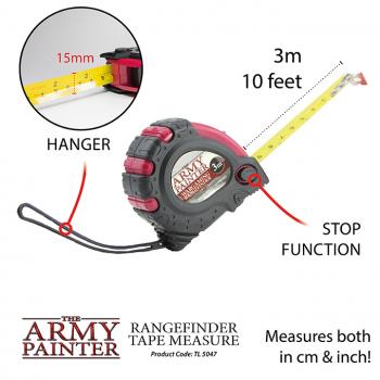 Army Painter TL5047 Rangefinder Tape Measure