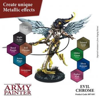 Army Painter WP1491 Warpaints - Evil Chrome