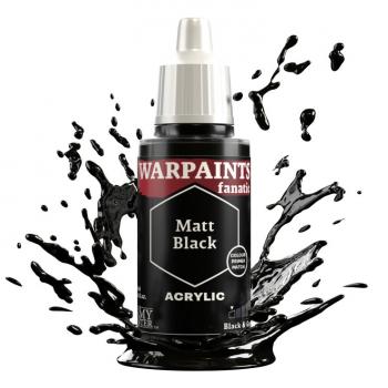 Army Painter WP3001 Warpaints Fanatic - Matt Black