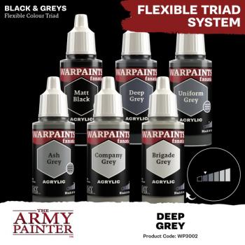 Army Painter WP3002 Warpaints Fanatic - Deep Grey