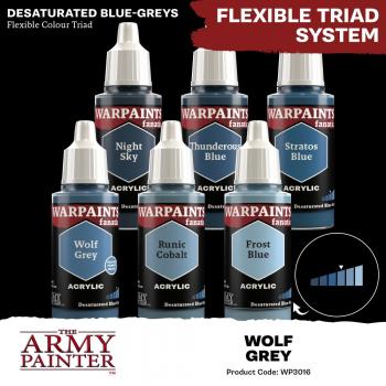 Army Painter WP3016 Warpaints Fanatic - Wolf Grey