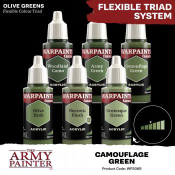 Army Painter WP3069 Warpaints Fanatic - Camouflage Green