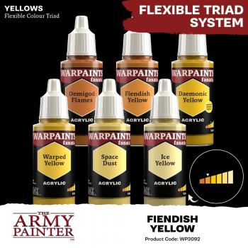 Army Painter WP3092 Warpaints Fanatic - Fiendish Yellow