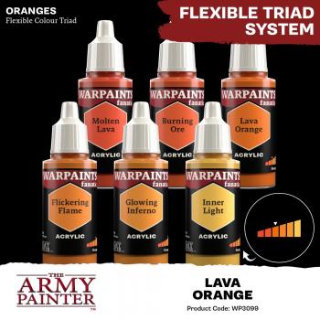 Army Painter WP3099 Warpaints Fanatic - Lava Orange