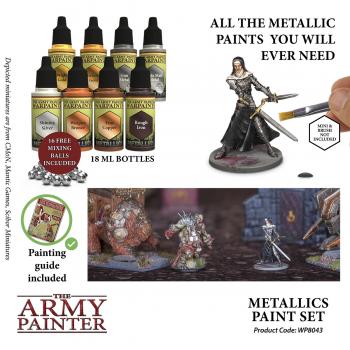 Army Painter WP8043 Metallics Paint Set