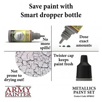 Army Painter WP8043 Metallics Paint Set