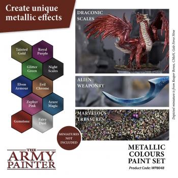 Army Painter WP8048 Metallic Colours Paint