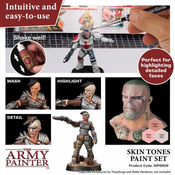 Army Painter WP8909 Skin Tones Paint Set