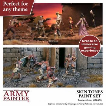 Army Painter WP8909 Skin Tones Paint Set