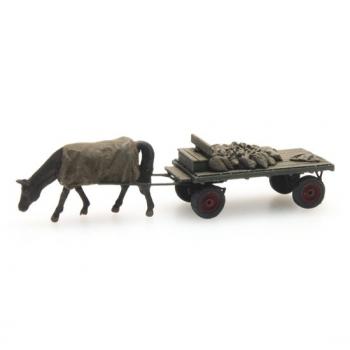 Artitec 312.012 Coal Cart with Horse