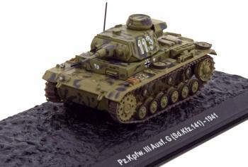 Atlas Editions BN22 PZ.KPFW.III AUSF.G - 1941